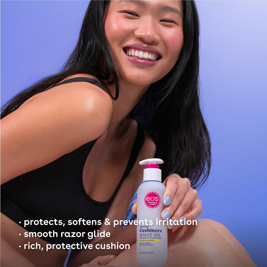 eos Shea Better Body Lotion Vanilla Cashmere, 24-Hour Moisture Skin Care, Lightweight & Non-Greasy, Natural Shea, Vegan, Vanilla Body Lotion, 16 fl oz