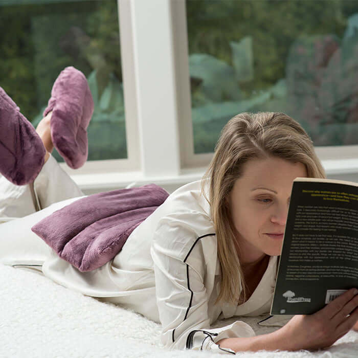 Comfort Slippers Hot/Cold Aromatherapy with 12 Herbs & Essential Oil