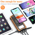 Portable Wireless Solar Mobile Power Bank