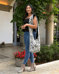 Kathmandu Collection Celestial Print Hobo Bag